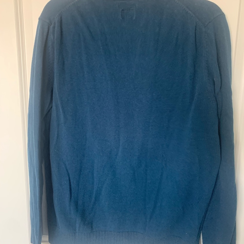 Navy blue RVCA sweater. Size Large. - Picture 3 of 3